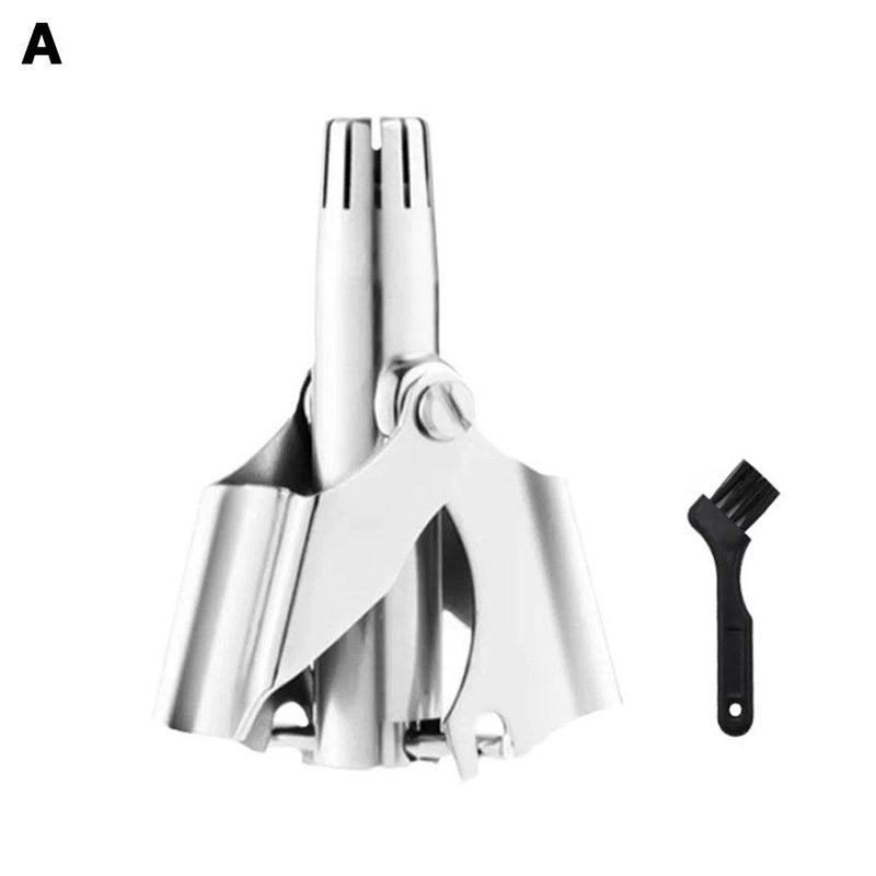 New men's and women's manual nose hair trimmer, washable and easy to use.